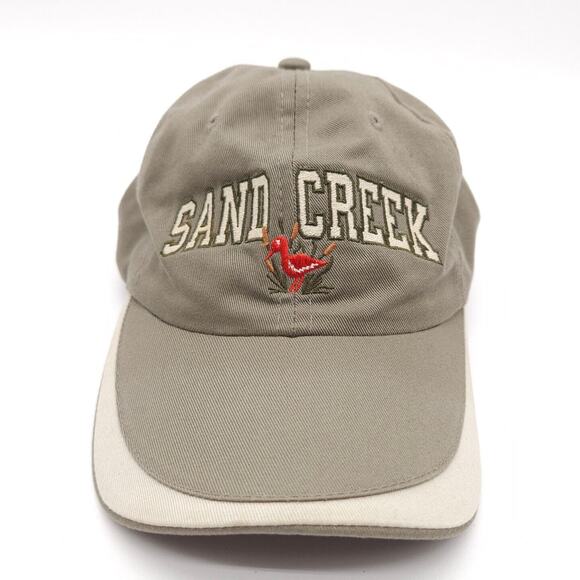 Vintage Sand Creek Strapback Baseball Hat Adjustable Dad Cap Embroidered‎ - Picture 2 of 7